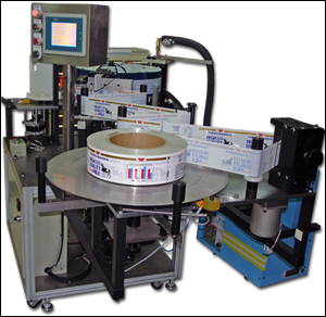 4 Litre square bottle of thermo-melt label machine.[ BOSB-4000 ]