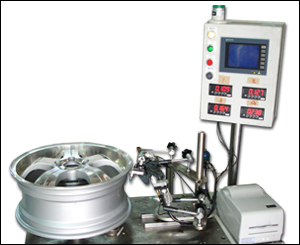 Wheel rim exam machine.[ AUWR-K01 ]