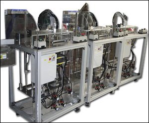 Semi-auto computer assembly machine.[ SPNFB-500 ]