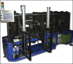 Steel barrel end shaping machine.[ SPSB-KG25 ]